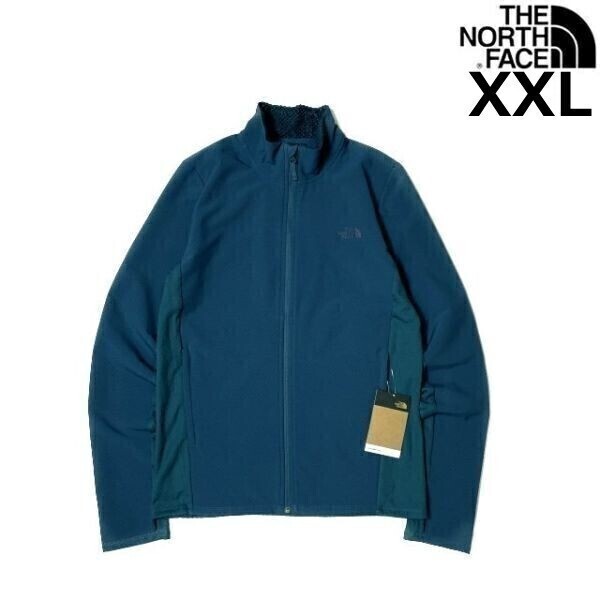 売切り【正規新品】THE NORTH FACE◆HYBRID WITH FUTUREFLEECE FULL ZIP フルジップ ジャケット US限定 軽量 スポーツ(XXL)青180915-5