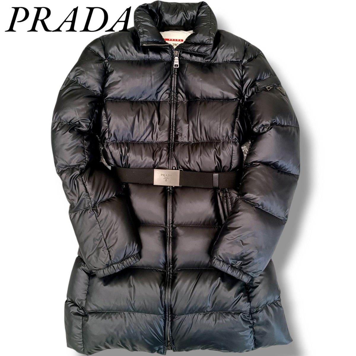 極美品 PRADA プラダ ダウンジャケット ダウンコート 29C150 極美品 PRADA プラダ ダウンジャケット ダウンコート 29C150