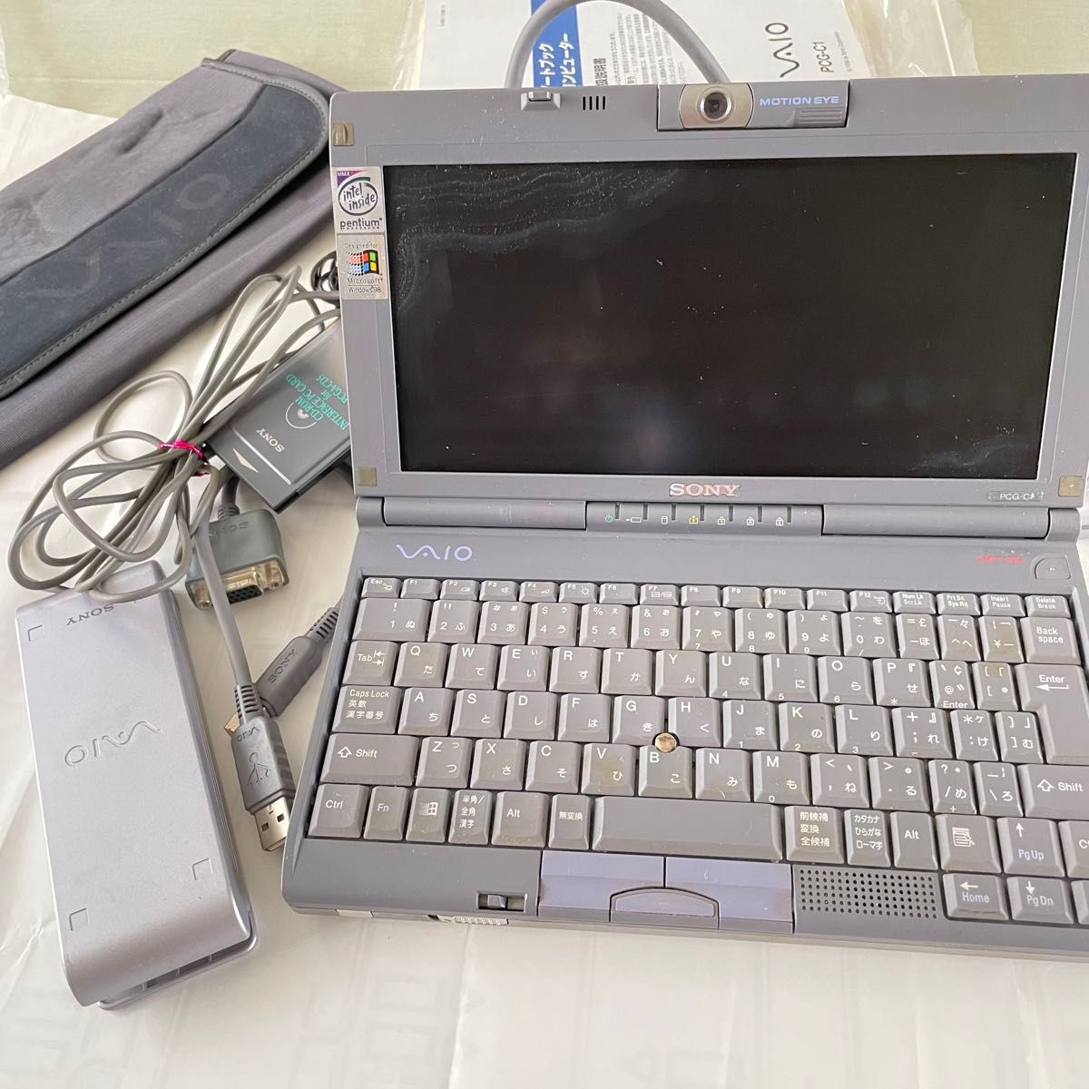 【ジャンク】SONY VAIO PCG-C1 ノートPC SONY VAIO PCG-C1ノートパソコン ジャンク|Yahoo!フリマ(旧