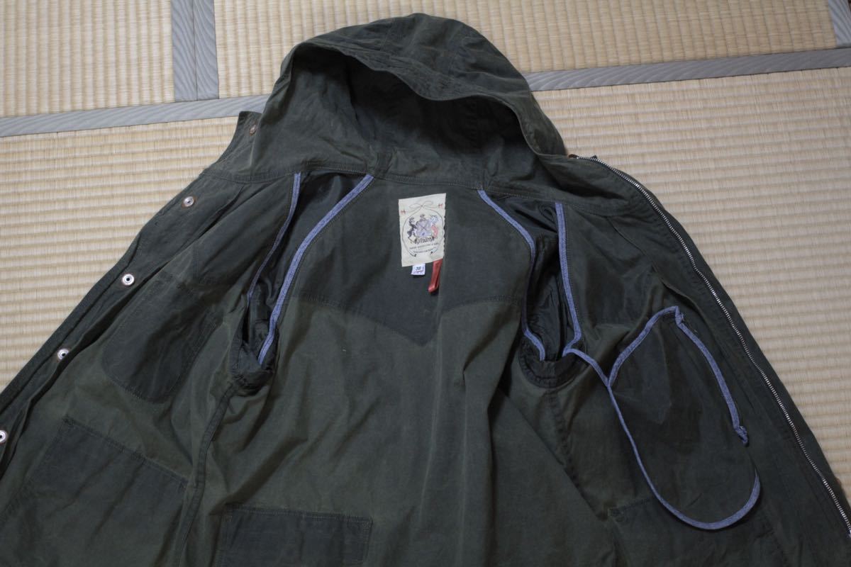 monitaly モニタリー マウンテンパーカー 38 M ワックスドジャケット