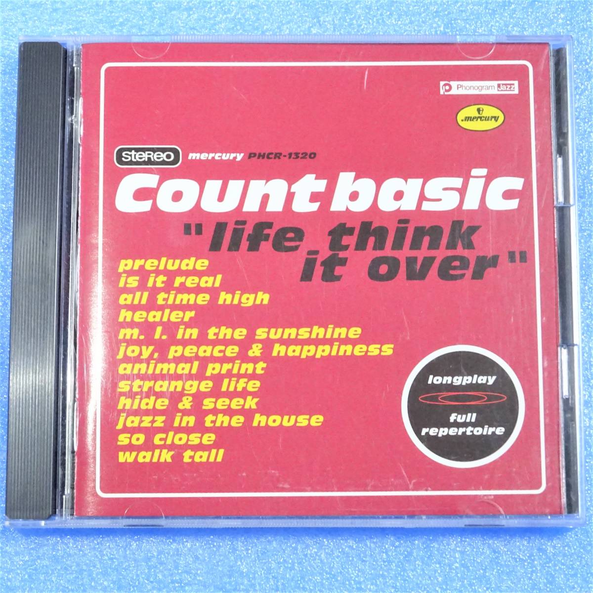 CD　COUNT BASIC / LIFE THINK IT OVER　国内盤 1994年　ジャズ_画像1