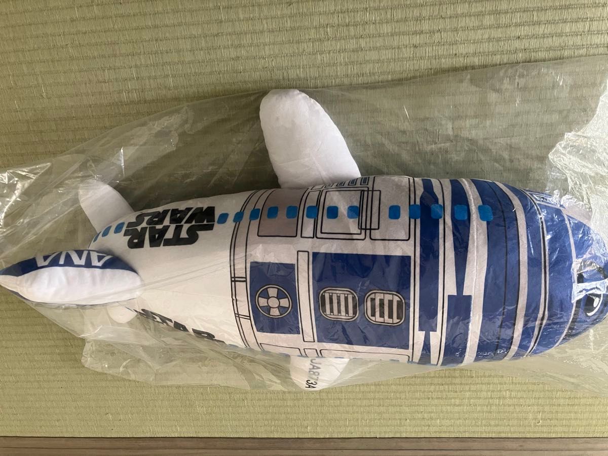 ANA STAR WARS R2-D2 ANA JET クッション 飛行機 大型 ANA STAR WARS R2-D2 ANA JET クッション 飛行機 大型
