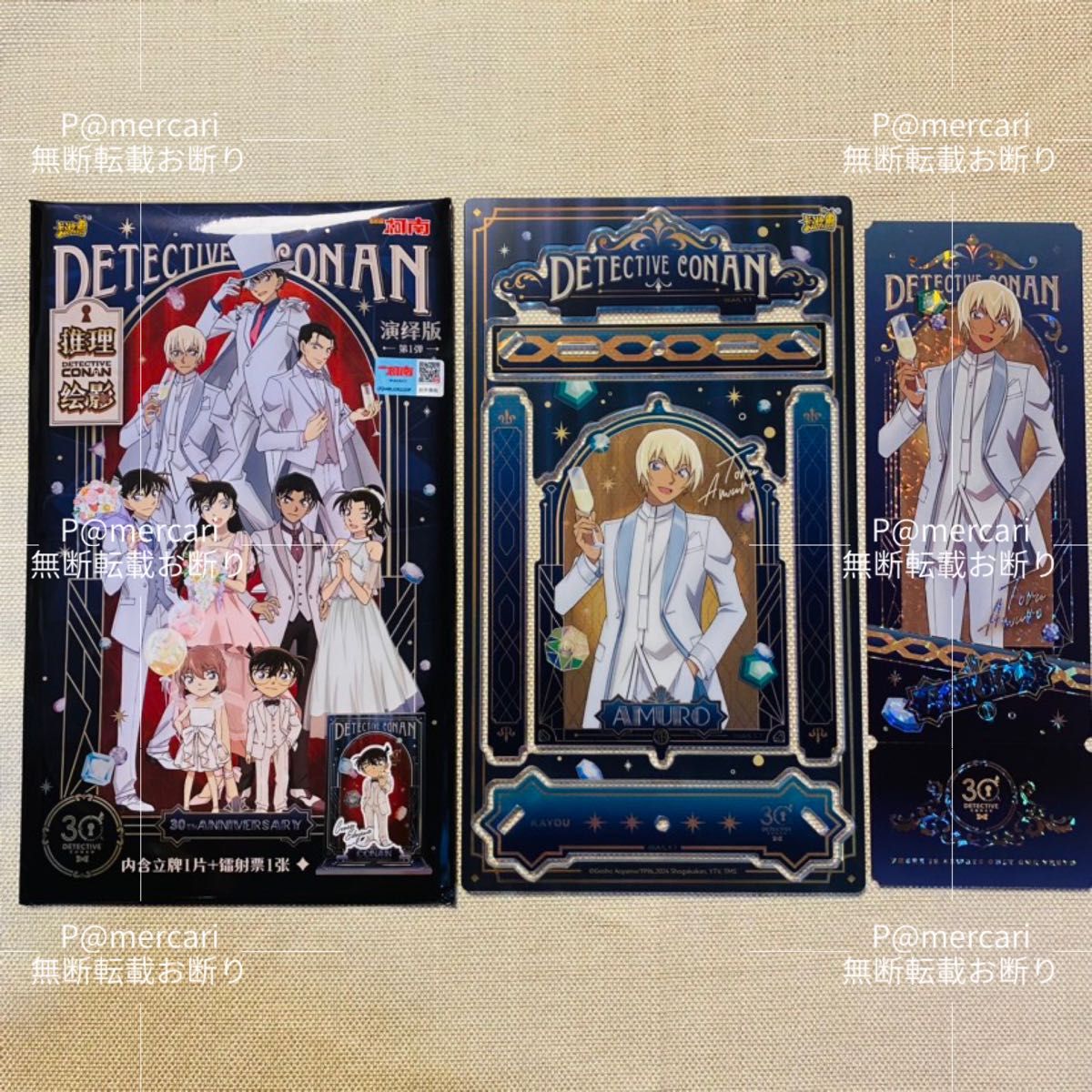 名探偵コナン 中国限定 アクリルスタンド 30周年 KAYOU 安室透 名探偵コナン 中国限定 アクリルスタンド 30周年 KAYOU 安室透