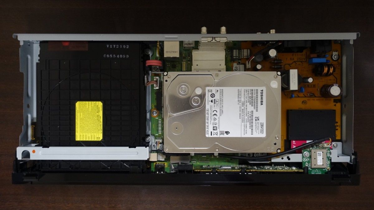 Panasonic DMRーBZT760 6TB新品HDD換装済み(DR 555時間)+純正 Panasonic DMRーBZT760 6TB新品HDD換装済み(DR 555時間)+純正