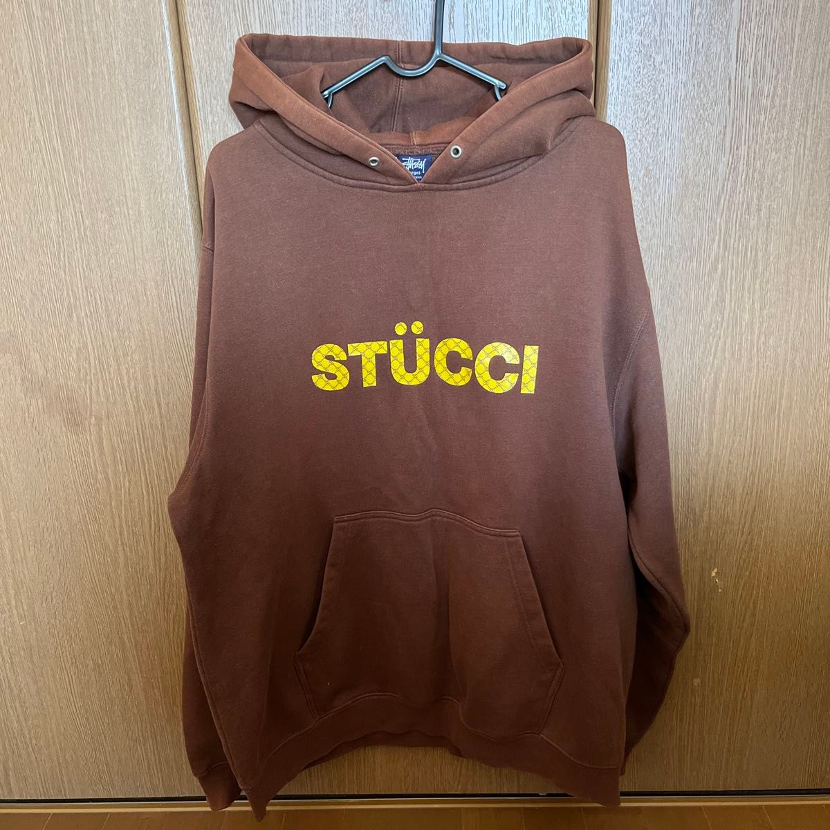 old stussy パーカー GUCCI オマージュ STUCCI モノグラム old stussy パーカー GUCCI オマージュ STUCCI モノグラム