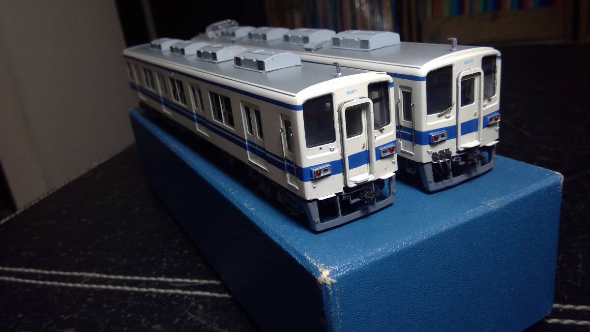 モデルワム 東武鉄道8000系 2両 モハ8500、クハ8600 1/80 16.5 モデルワム 東武鉄道8000系 2両 モハ8500、クハ8600 1/80 16.5