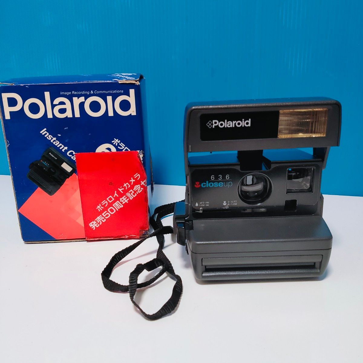50周年記念セット ポラロイド POLAROID 636 ポラロイドカメラ 50周年記念セット ポラロイド POLAROID 636 ポラロイドカメラ
