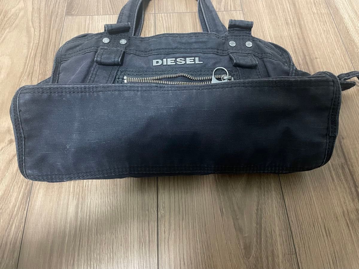 希少 DIESEL canvas metal logo ショルダーバッグ Y2K 希少 DIESEL canvas metal logo ショルダーバッグ Y2K