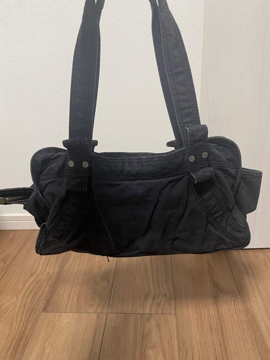 希少 DIESEL canvas metal logo ショルダーバッグ Y2K 希少 DIESEL canvas metal logo ショルダーバッグ Y2K