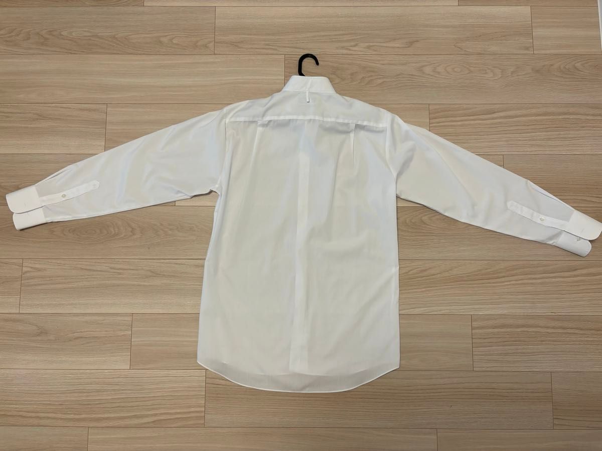 【TAKAMI BRIDAL】新郎 結婚式シャツ(Lサイズ)・小物6点 新郎 タキシード 小物セット 6点+ウイングカラーシャツ(白色