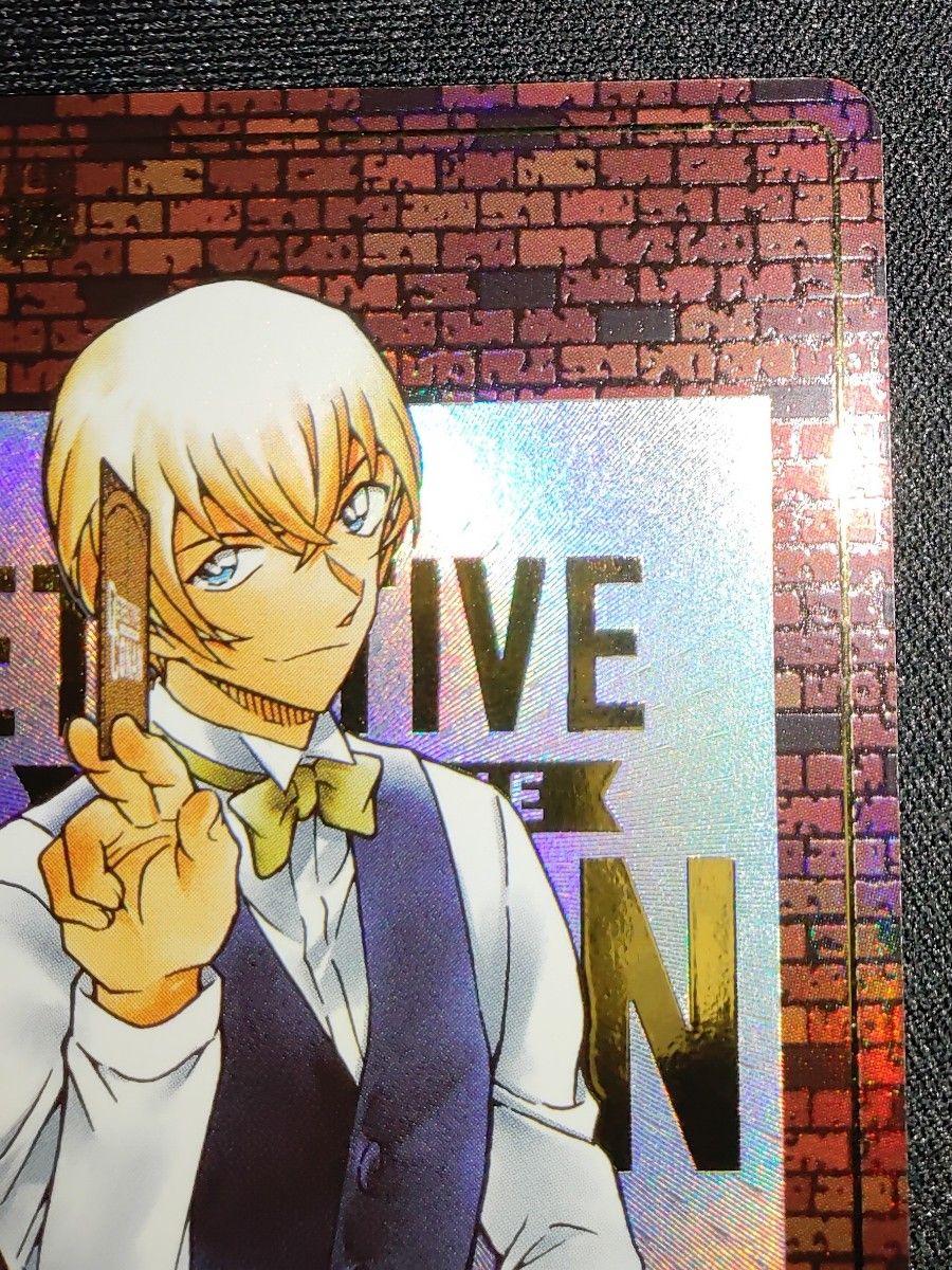 名探偵コナン カードゲーム 黒影の襲来 安室透 SEC レンガ P006 名探偵コナン カードゲーム 黒影の襲来 安室透 SEC レンガ P006