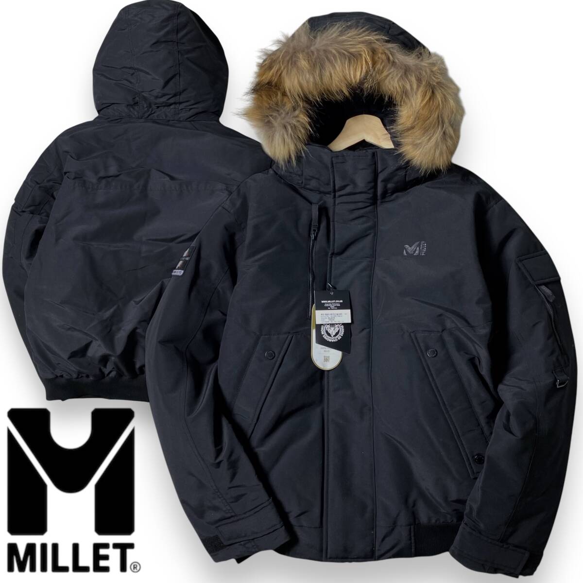 105/XL】新品 定価4.2万 ミレー 撥水 防風 防寒 保温 ラクーン 105/XL】新品 定価4.2万 ミレー 撥水 防風 防寒 保温 ラクーン
