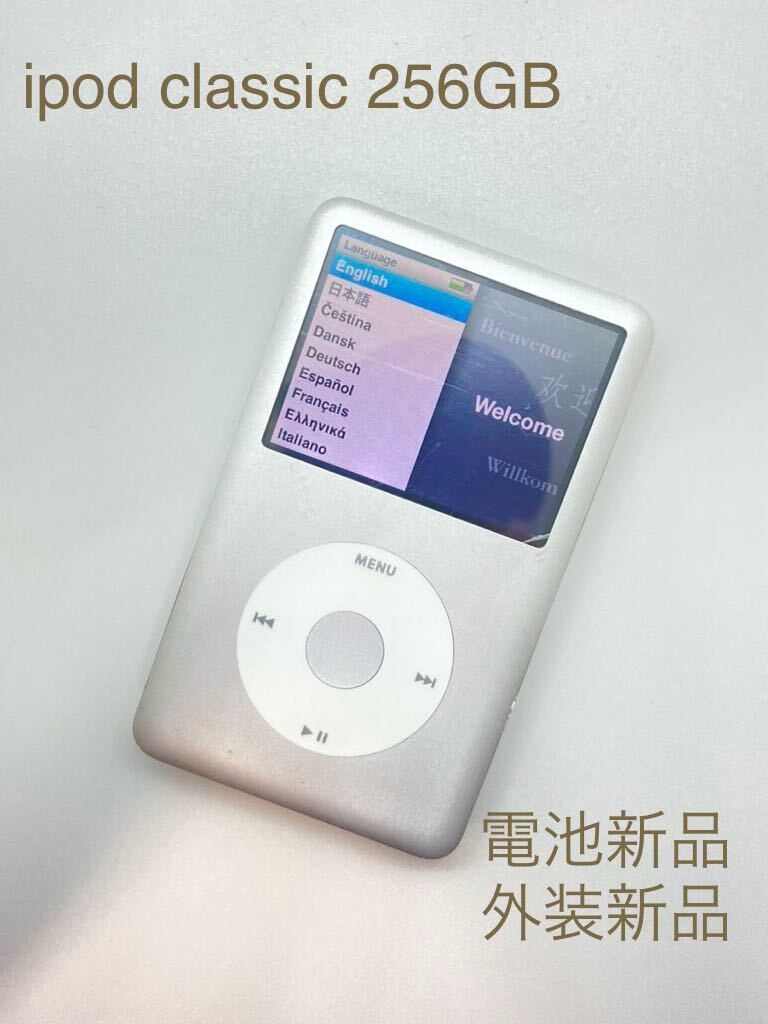 iPod classic 第7世代 160GBからSD256GBにシルバー 銀 iPod classic 第7世代 160GBからSD256GBに銀シルバー