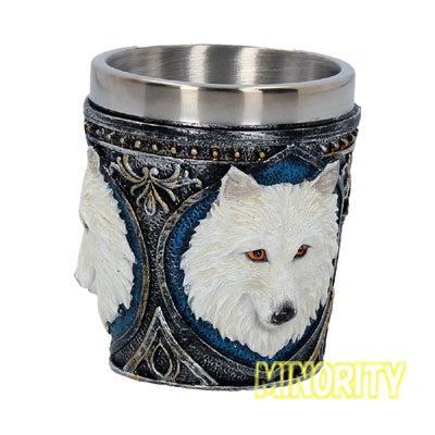 Ghost Wolf ショットグラス 50ml / WOLF / オオカミ / 狼 / ウルフ / おおかみ / 狼Shot Glass_画像1
