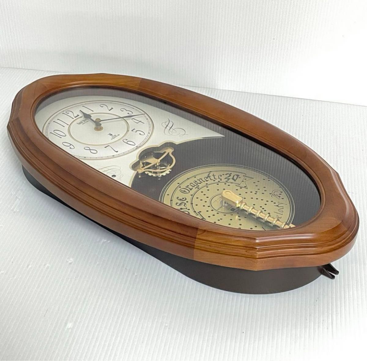 美品 スモールワールド ディスク オルガニート20 からくり 時計 美品 スモールワールド ディスク オルガニート20 からくり 時計