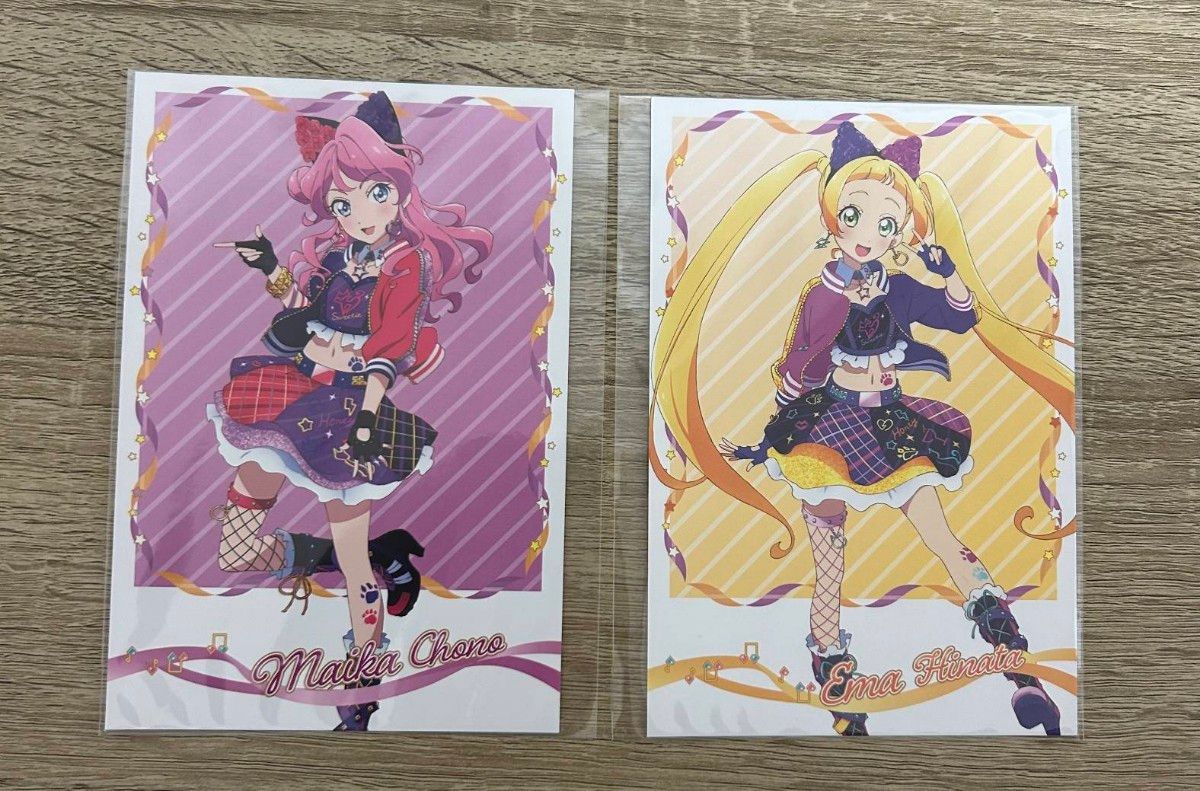アイカツフレンズ 蝶野舞花 日向エマ ポストカード|Yahoo アイカツフレンズ 蝶野舞花 日向エマ ポストカード|Yahoo