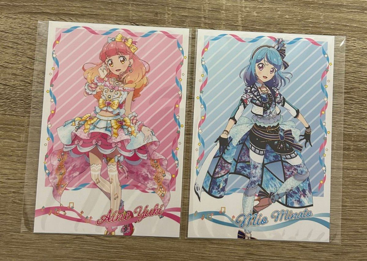 アイカツフレンズ 友希あいね 湊みお ポストカード|Yahoo アイカツフレンズ 友希あいね 湊みお ポストカード|Yahoo