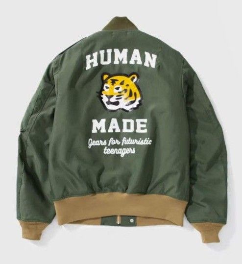 HUMAN MADE~ フライトジャケット L MA-1 ヒューマンメイド HUMAN MADE~ フライトジャケット L MA-1 ヒューマンメイド