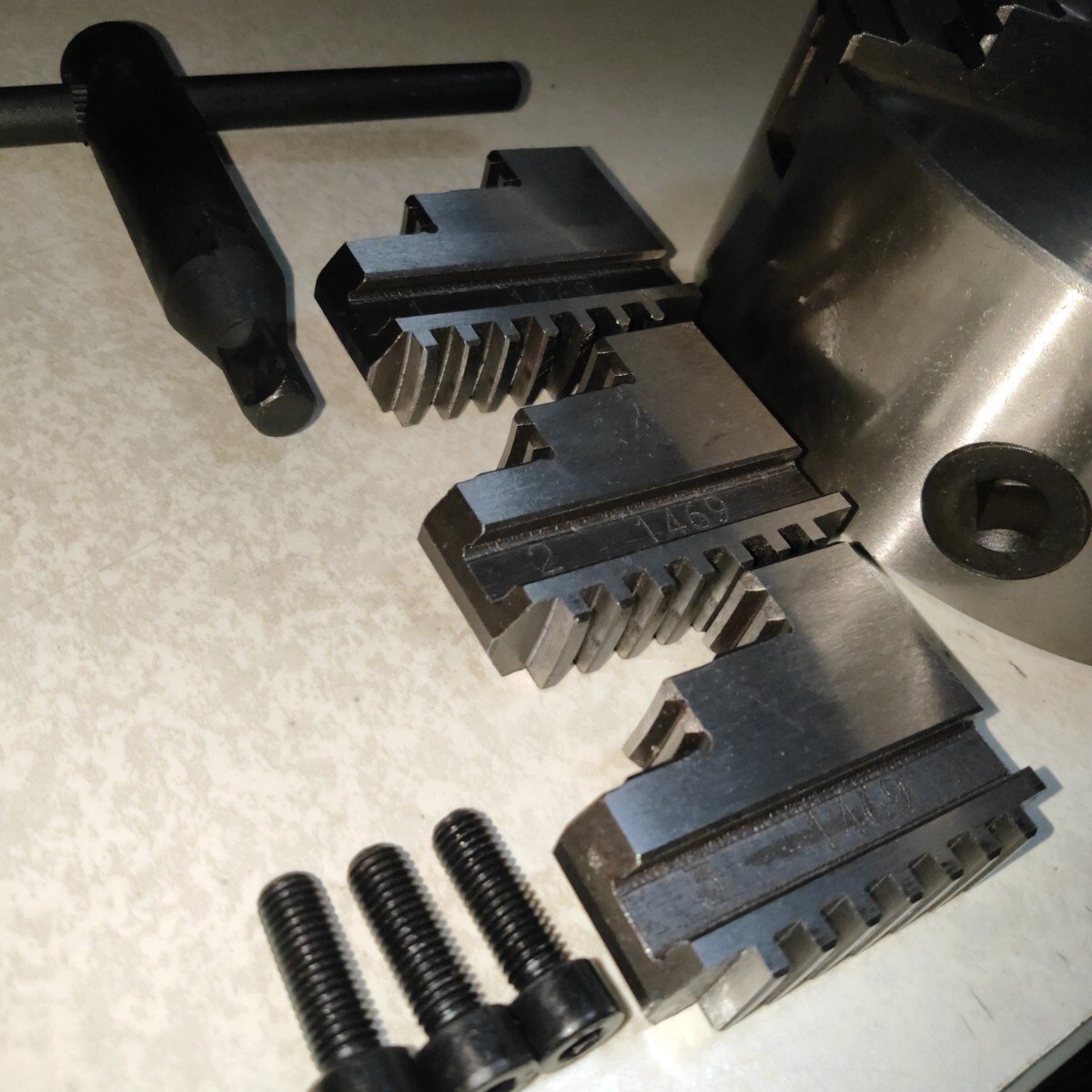 未使用 3つ爪旋盤チャック K11-160 ダクタイル鋳鉄 爪2種類 3 未使用 3つ爪旋盤チャック K11-160 ダクタイル鋳鉄 爪2種類 3