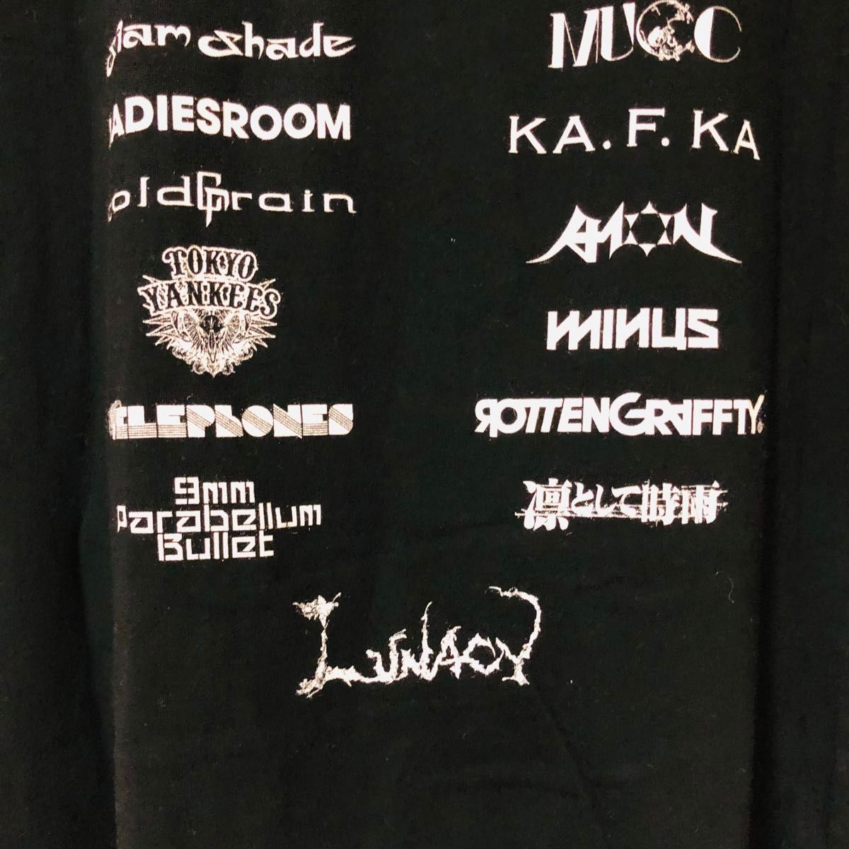 LUNATIC FEST 2015 Tシャツ Mサイズ ルナフェス LUNA SEA LUNATIC FEST 2015 Tシャツ Mサイズ ルナフェス LUNA SEA