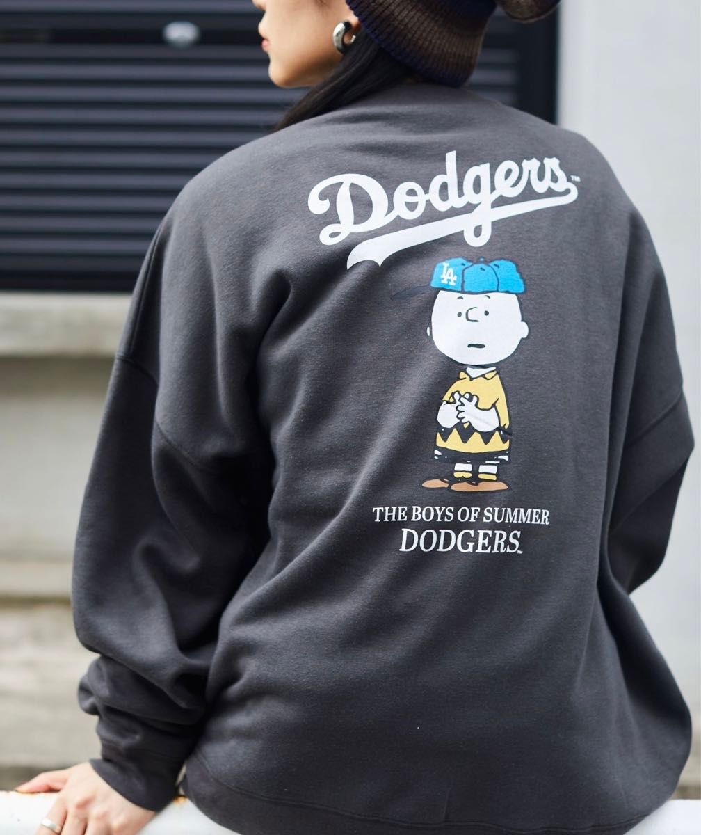 フリークスストア MLB×PEANUTS ビッグシルエット スウェット フリークスストア MLB×PEANUTS ビッグシルエット スウェット