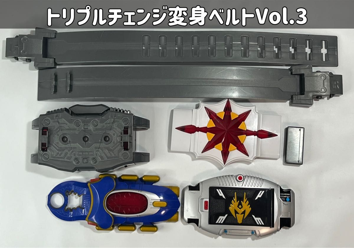 トリプルチェンジ変身ベルトvol 3 仮面ライダーストロンガー/龍 トリプルチェンジ変身ベルトvol 3 仮面ライダーストロンガー/龍