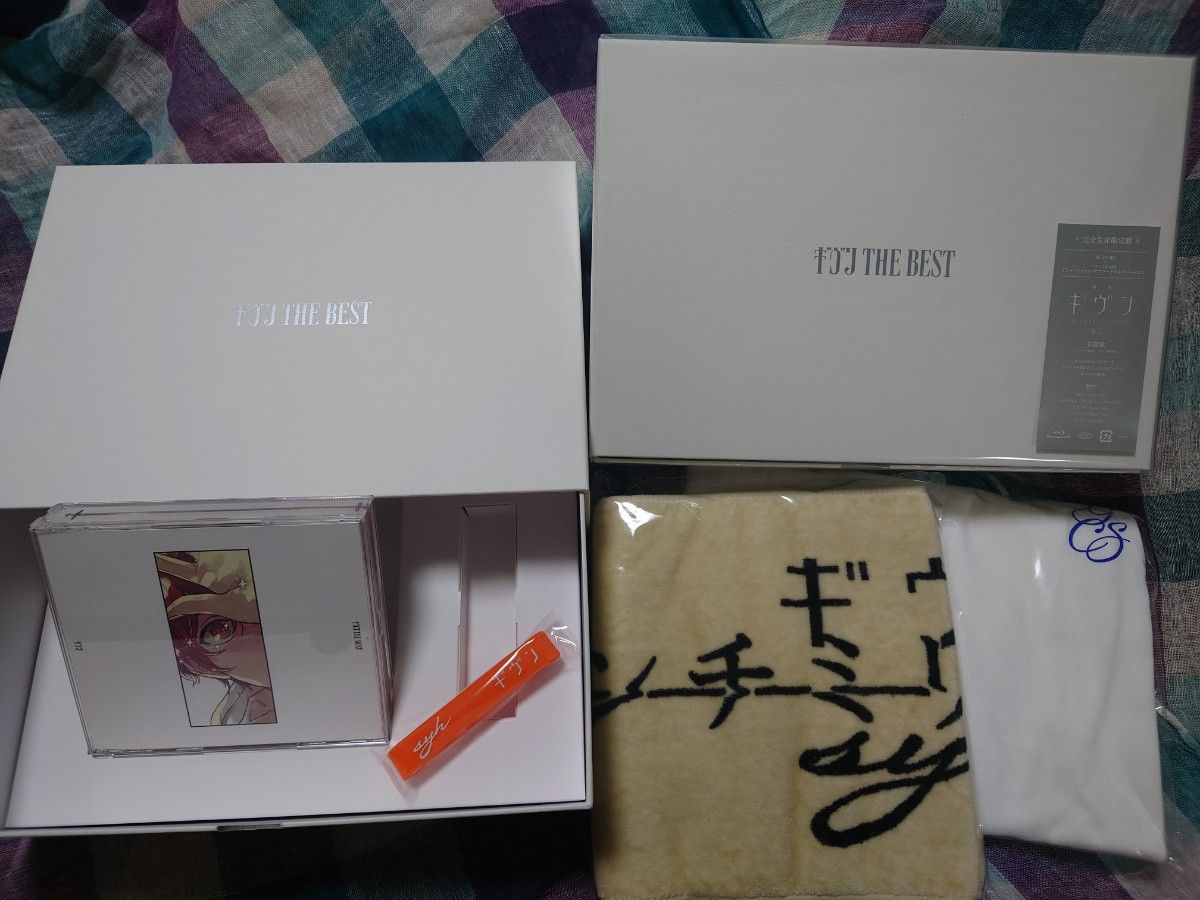 新品未開封 ギヴン THE BEST [2CD+Blu-ray Disc+Tシャツ+タオル 新品未開封 ギヴン THE BEST [2CD+Blu-ray Disc+Tシャツ+タオル