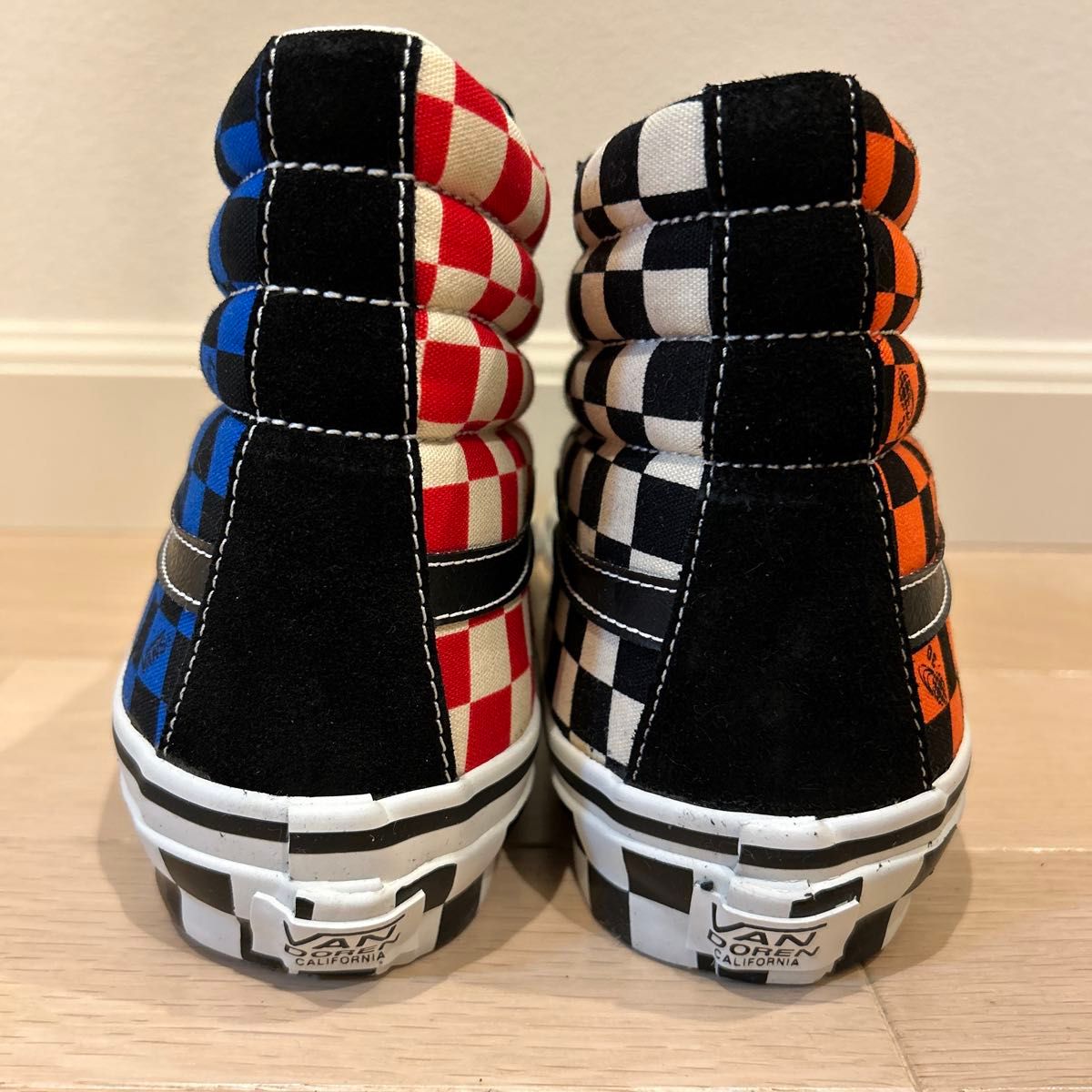 新品未使用 2006年 BEAMS別注 VANS SK8-HI チェック柄 28cm 28 新品未使用 2006年 BEAMS別注 VANS SK8-HI チェック柄 28cm 28