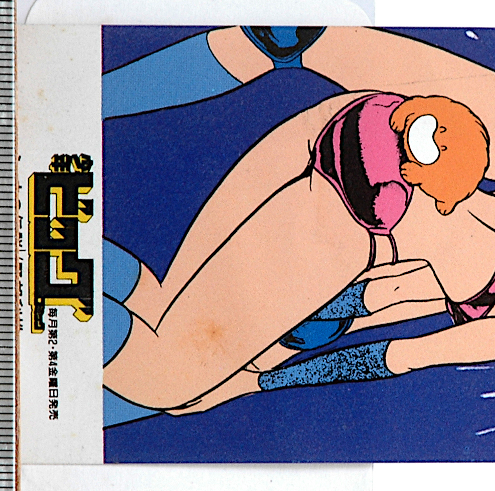 [New] [Delivery Free]1980s Shonen Big Comic The legend of Miu(Toshio Nobe)Bookstore Bookmark(Purchase Benefits)野部利雄[tag8888]