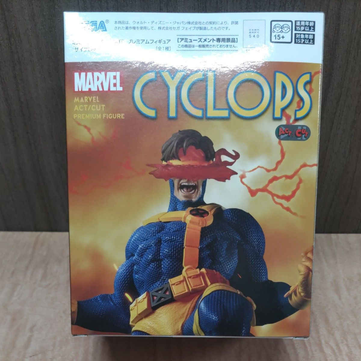 MARVEL DC ACT CUT プレミアムフィギュア サイクロプス(新品未 MARVEL DC ACT CUT プレミアムフィギュア サイクロプス(新品未