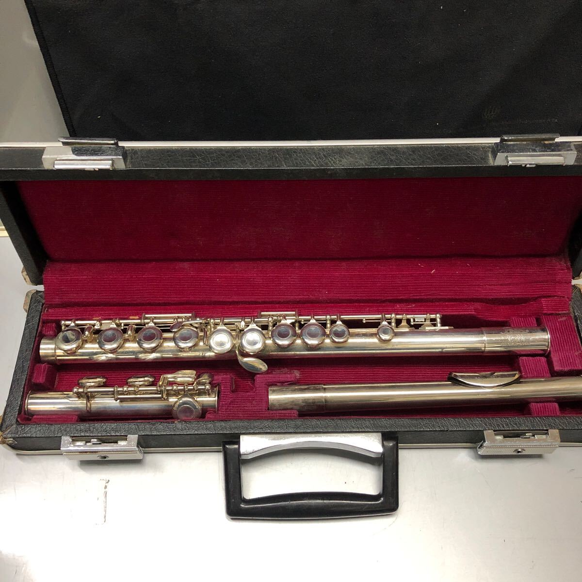 & Pearl パール NS-600E フルート 本体 ケース付き 管楽器 Pearl パール フルート ハードケース付き 管楽器 吹奏楽