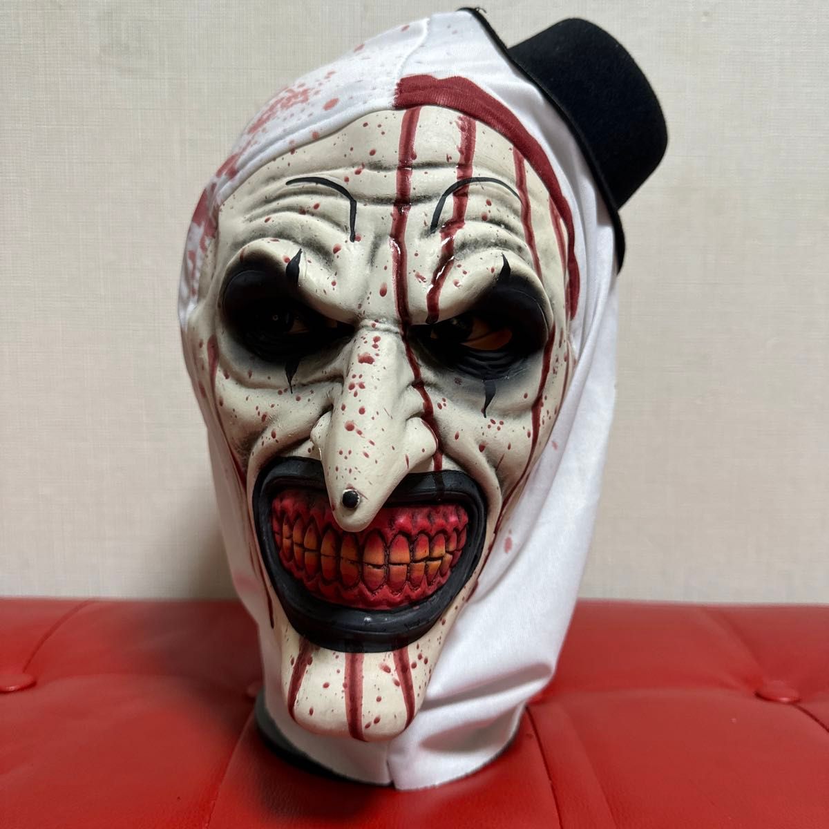 ホラーマスク テリファー 仮面 お面 ハロウィン コスプレ ピエロ 怖い