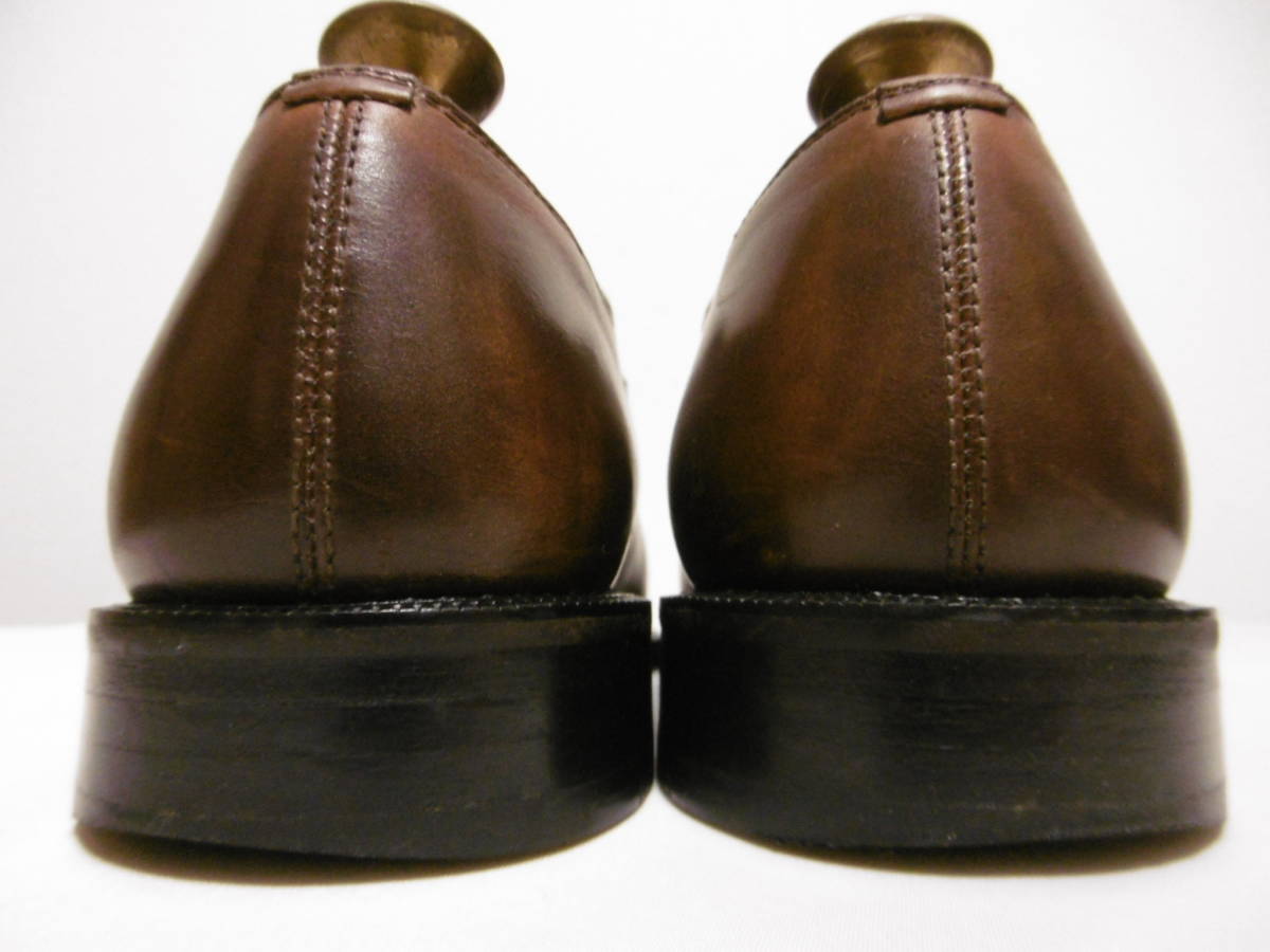 BURBERRY Burberry U chip Dubey одиночный monk туфли с ремешками кожа обувь бизнес обувь 24.5 24,5cm