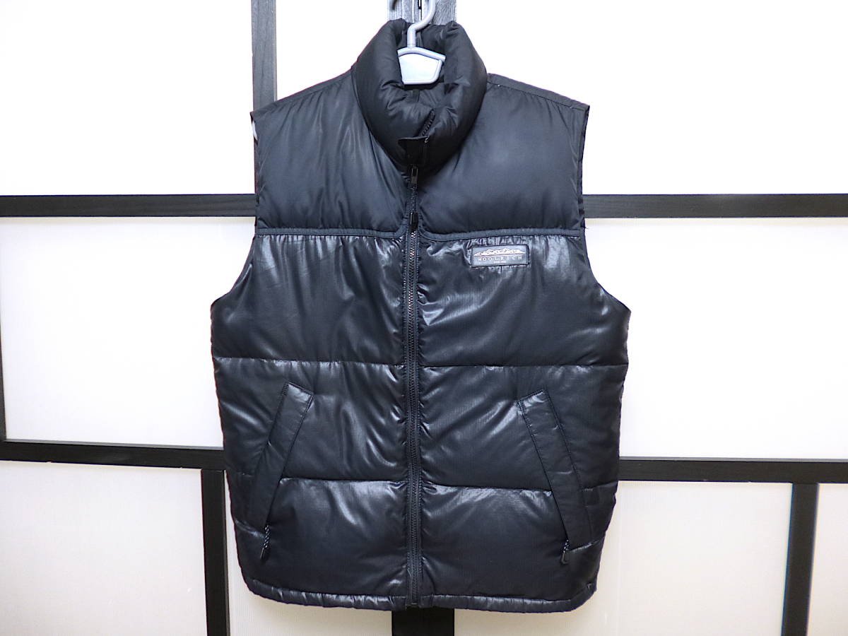 90s~00s US old clothes Woolrich down vest / 90 period 00 period WOOLRICH DOWN VEST outdoor 