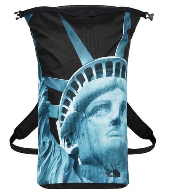② 新品 黒 Supreme The North Face Statue of Liberty Waterproof Backpack シュプリーム バックパック 自由の女神 ノースフェイス_画像1
