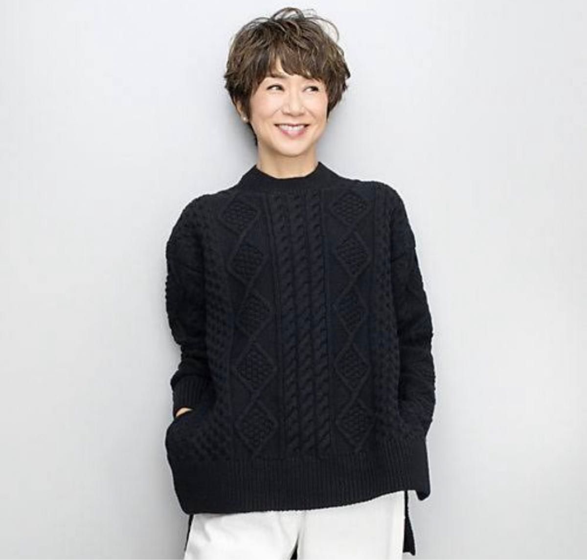 新品タグ付き ユナヒカ yunahica 黒田知永子さんコラボ アラン 新品タグ付き ユナヒカ yunahica 黒田知永子さんコラボ アラン