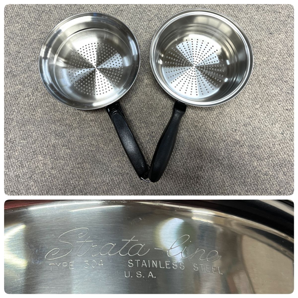0308D◇高級鍋セット Strata-Line HEAVY GAUGE MULTI-PLY 304-S 0308D◇高級鍋セット Strata-Line HEAVY GAUGE MULTI-PLY 304-S