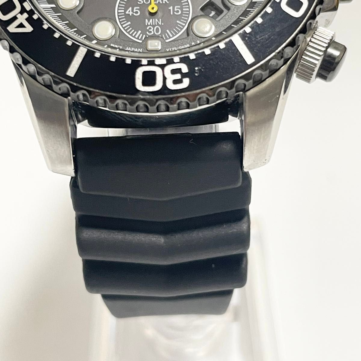 美品】SEIKO プロスペックス クロノグラフ ダイバー ソーラー 美品】SEIKO プロスペックス クロノグラフ ダイバー ソーラー