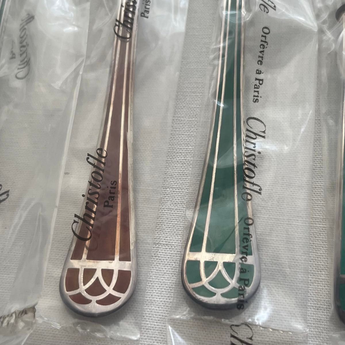 未使用品 クリストフル タリスマン 七宝 カトラリー ディナー 未使用品 クリストフル タリスマン 七宝 カトラリー ディナー