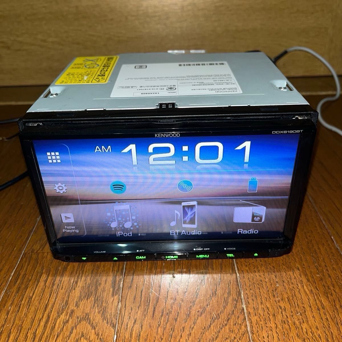 KENWOOD デイスプレーオーディオDDX6190BT バックカメラ付き KENWOOD デイスプレーオーディオDDX6190BT バックカメラ付き
