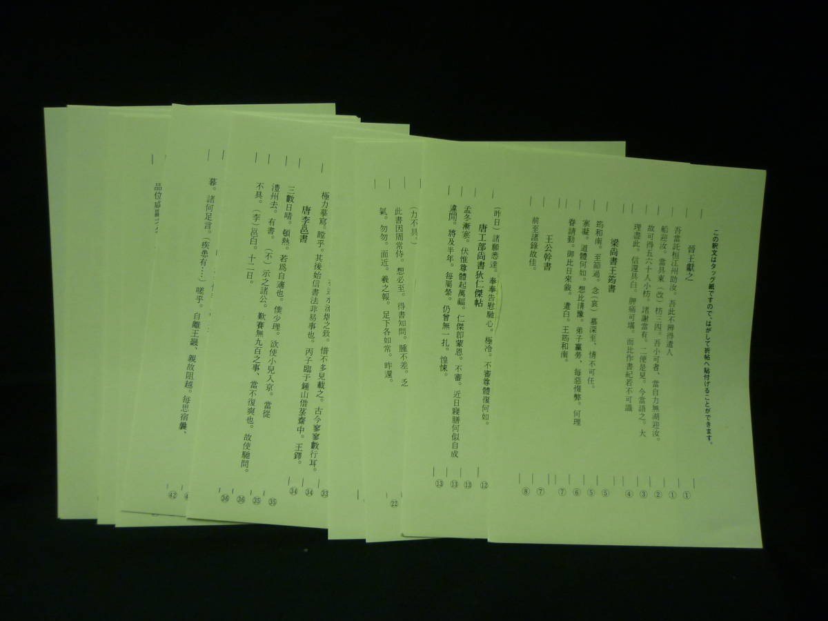 瓊蕊廬帖 (けいずいろじょう)函入り釈文+タッグ紙13枚付き☆書 瓊蕊廬帖 (けいずいろじょう)函入り釈文+タッグ紙13枚付き☆書