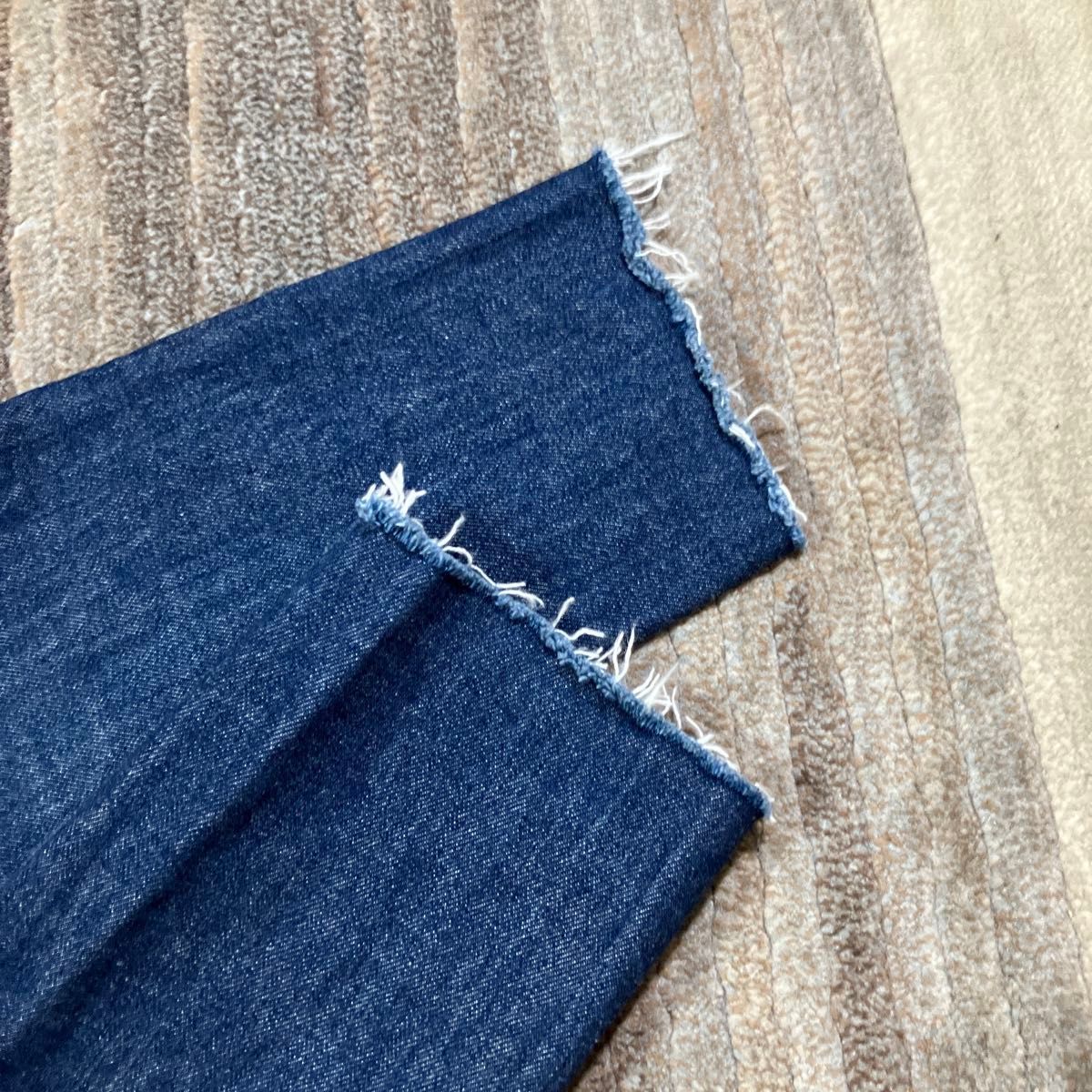 moussy マウジー デニム ジーンズ 切りっぱなし サイズ23 伸縮性 moussy マウジー デニム ジーンズ 切りっぱなし サイズ23 伸縮性