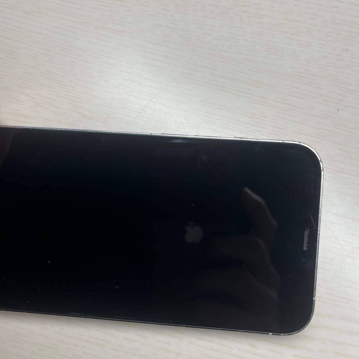 iPhone 12 ブラック SIMフリー 背面割れ バッテリー83% iPhone12 Pro Max 512GB SIMフリー バッテリー最大容量83% 背面