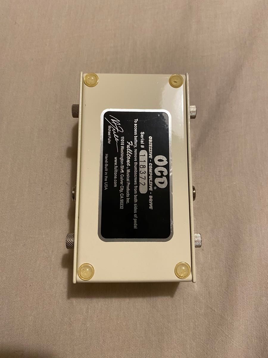 Amazon | Fulltone OCD (Obsessive Compulsive Drive |ギター Amazon | Fulltone OCD (Obsessive Compulsive Drive |ギター