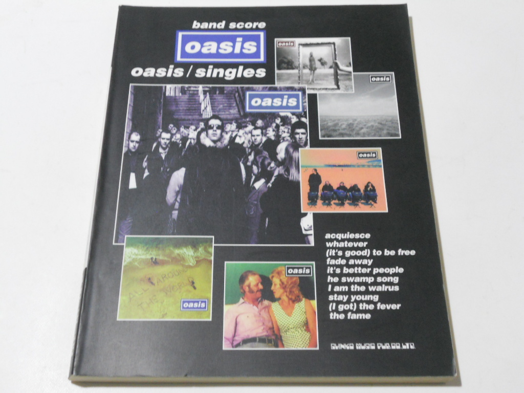 ヤフオク オアシス バンドスコア シングルス 楽譜 Oasis