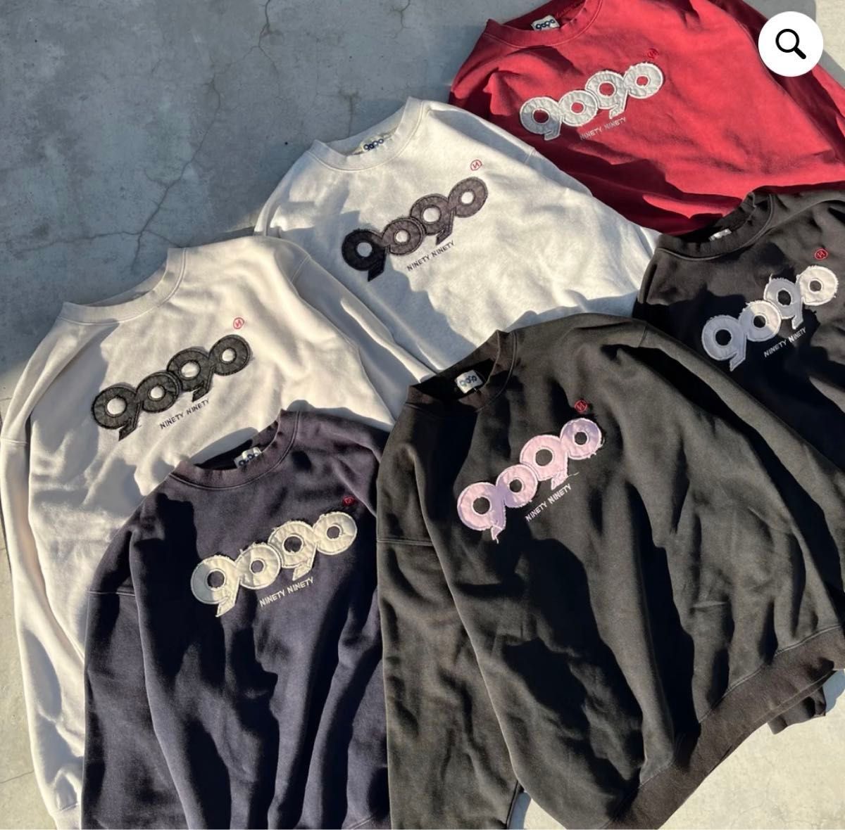 9090 OG Logo Patched セットアップ ネイビー Lサイズ 新品未 9090 OG Logo Patched セットアップ ネイビー Lサイズ 新品未