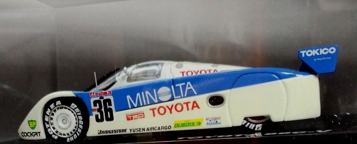 1/43 '89 ル・マン 24h 参戦 TOYOTA 89C-V #36 Qモデル 1/43 1/43 '89 ル・マン 24h 参戦 TOYOTA 89C-V #36 Qモデル 1/43