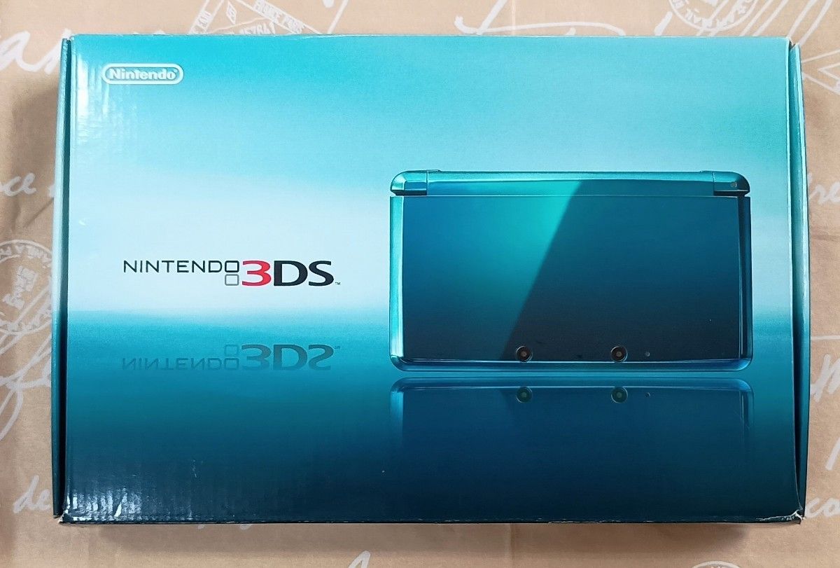 箱あり Nintendo 3DS 本体アクアブルー ポケバンク 箱あり Nintendo 3DS 本体アクアブルー ポケバンク