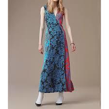 新品送料無料US4/JP9号～11号ダイアンフォンファステンバーグDiane von Furstenberg Sleeveless Paneled Floral Silk Maxi Dress