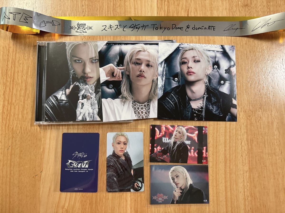 straykids スキズ GIANT FC盤 フィリックス CD 東京ドーム 会場 straykids スキズ GIANT FC盤 フィリックス CD 東京ドーム 会場